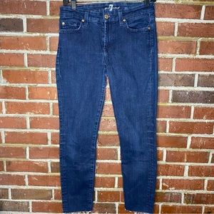 7 For All Mankind The Skinny Jeans Size 27